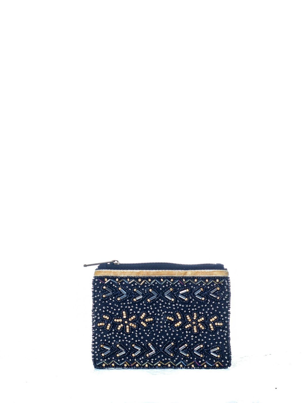 MINIPOCHETTE RICAMI BLACK